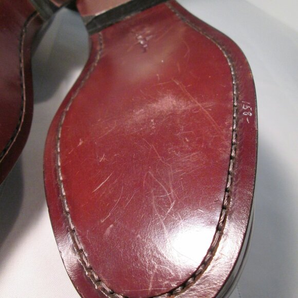 Cole Haan Pinch Penny - Burgundy Men's sz 7 - Picture 7 of 10